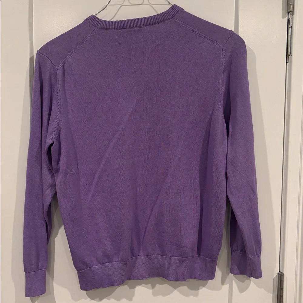 Vineyard Vines Women’s V-neck Sweater Medium - Picture 4 of 5